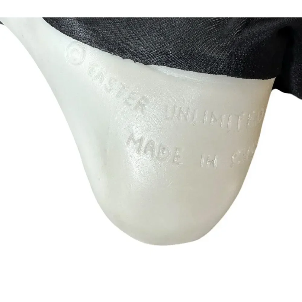 Ghostface Scream Mask Easter Unlimited Inc Squiggly Smile Metly Face with Hood